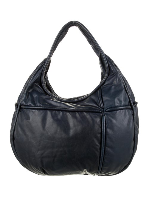 Jil Sander Leather Hobo silver