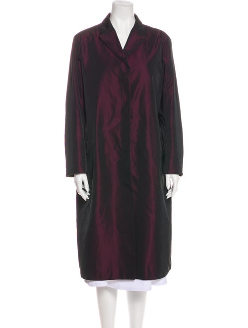 Jil Sander Trench Coat Purple