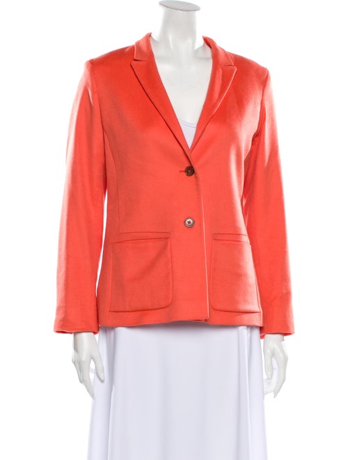 Jil Sander Cashmere Blazer Orange
