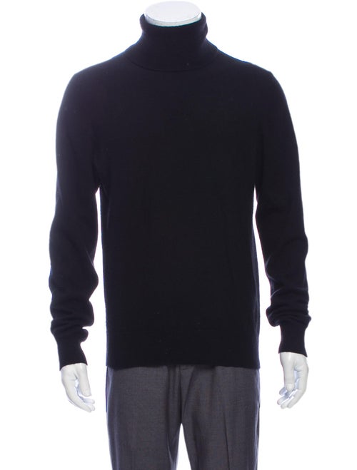 Jil Sander Turtleneck Long Sleeve Pullover Black