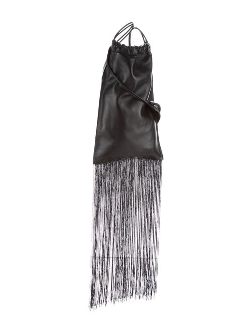 jil sander fringe bag