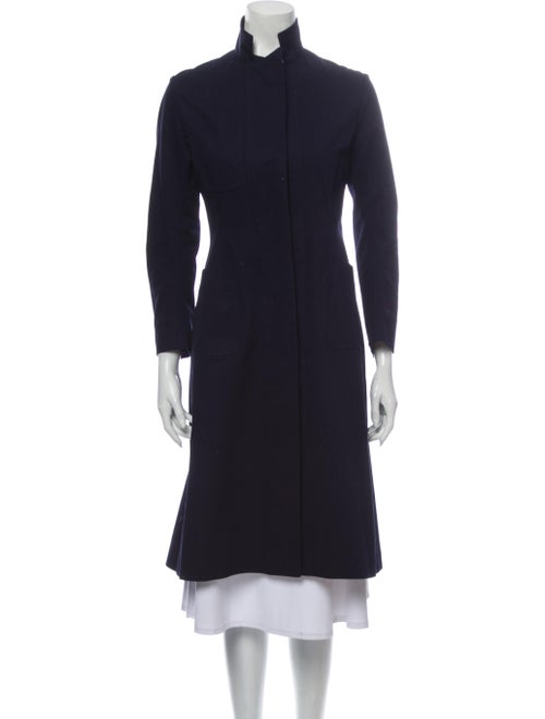 Jil Sander Trench Coat Blue