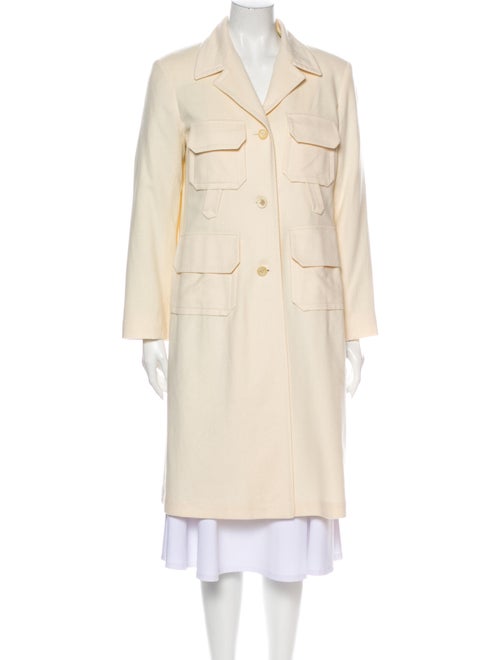 Jil Sander Fleece Wool Coat Wool