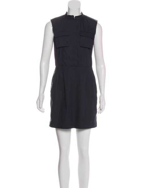 Jil Sander Sleeveless Mini Dress Black