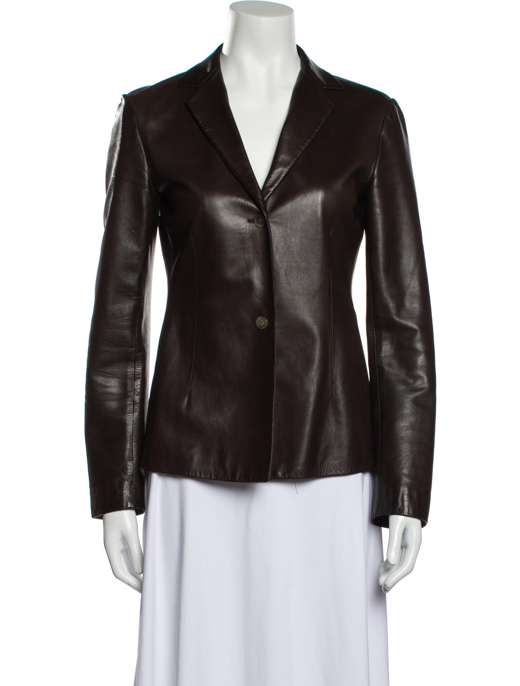 2000s JIL SANDER - leather jacket