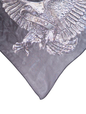 Jimmy Choo Silk Scarf