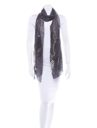 Jimmy Choo Silk Scarf