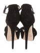 Jimmy Choo Suede Platform Sandals