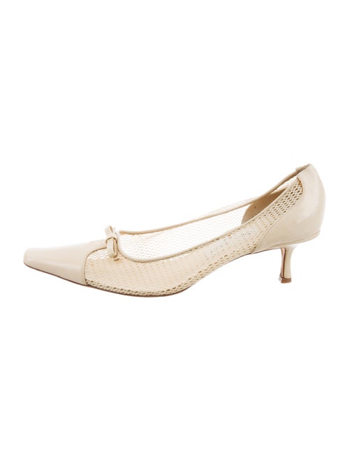 Jimmy Choo Netted Pointed-Toe Pumps