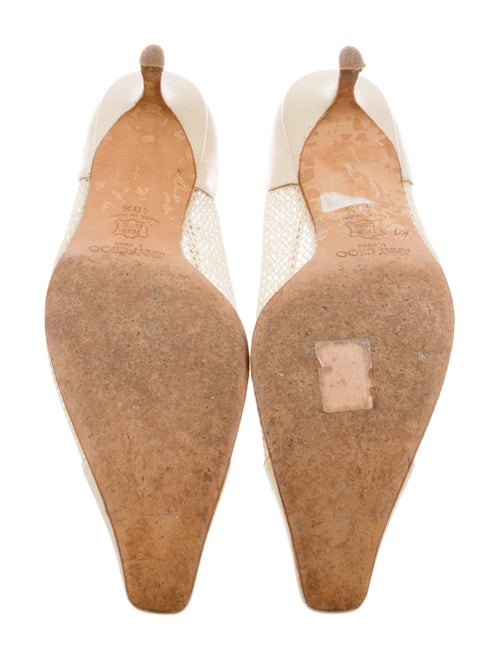 Jimmy Choo Netted Pointed-Toe Pumps