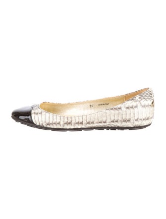 Jimmy Choo Python Flats