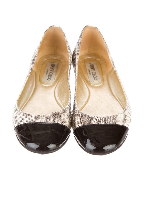 Jimmy Choo Python Flats