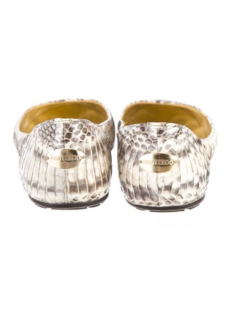 Jimmy Choo Python Flats