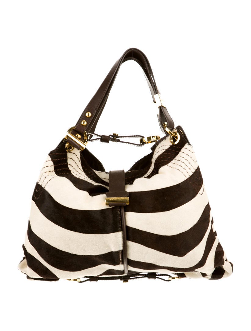 Jimmy Choo Ponyhair Handle Bag