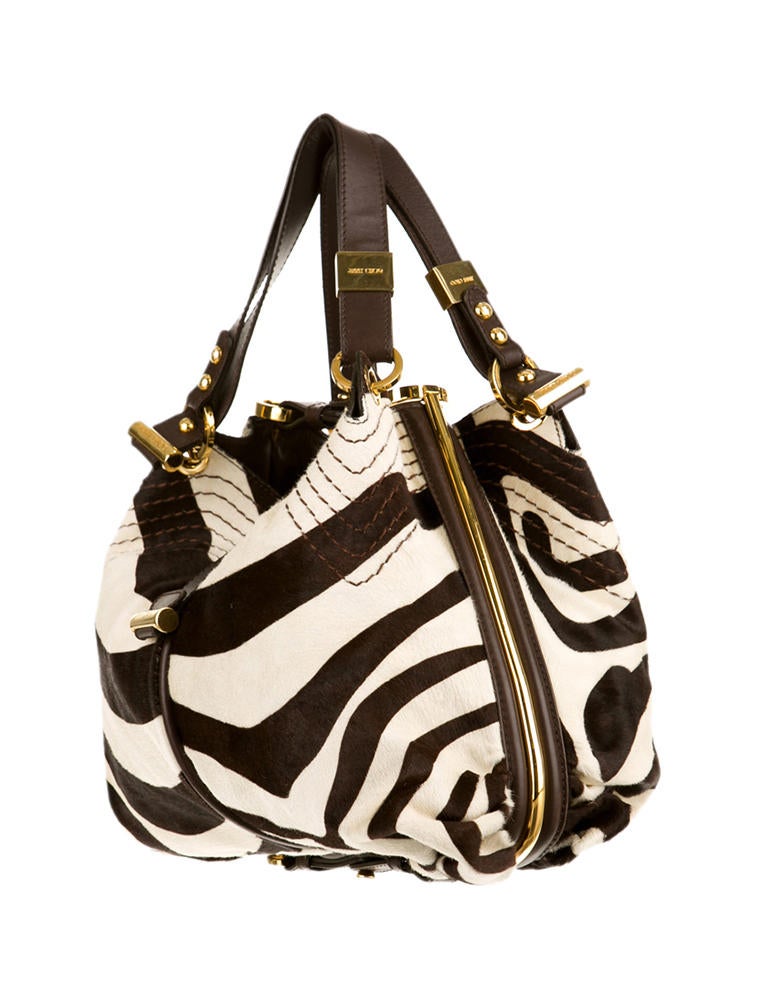 Jimmy Choo Ponyhair Handle Bag
