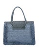 Jimmy Choo Raffia Rebel Tote