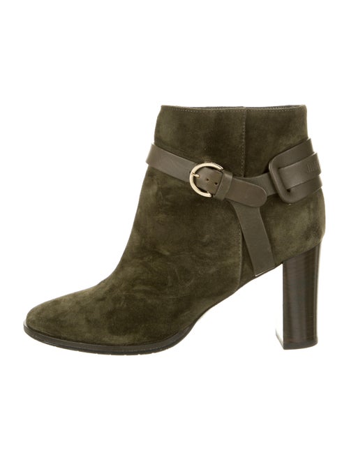 Jimmy Choo Suede Boots Green