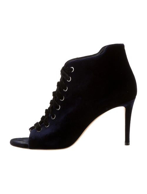 Jimmy Choo Lace-Up Boots Blue