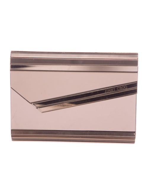 Jimmy Choo Candy Acrylic Clutch Metallic