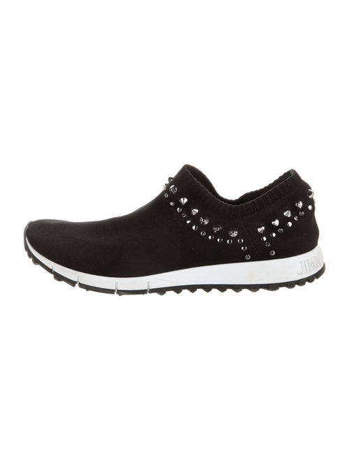 Jimmy Choo Studded Accents Sneakers Black