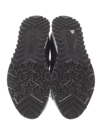 Jimmy Choo Pom-Pom Embellishments Sneakers
