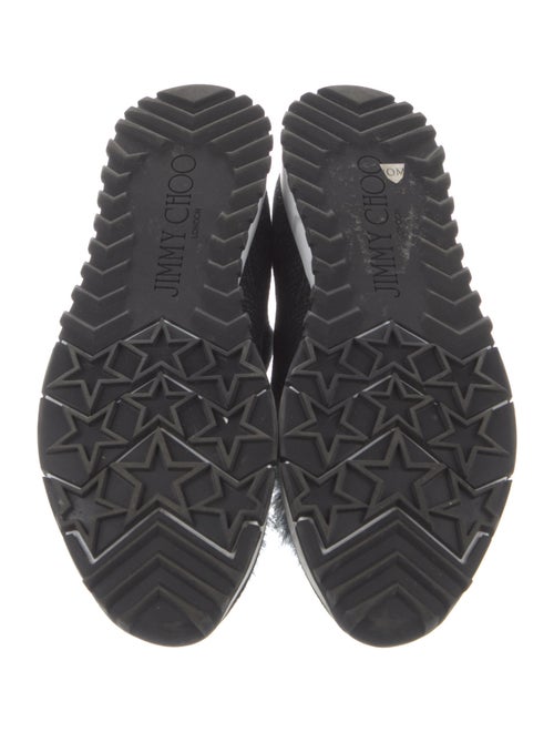 Jimmy Choo Pom-Pom Embellishments Sneakers