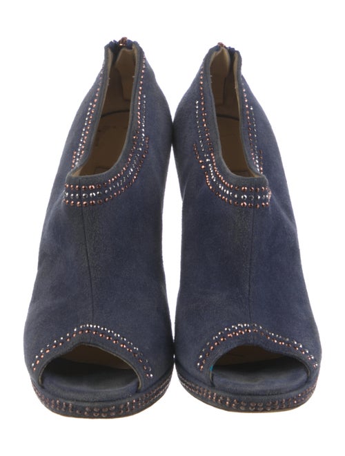 Jimmy Choo Suede Patterned Boots