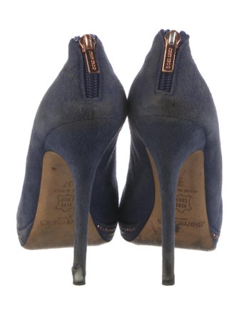 Jimmy Choo Suede Patterned Boots