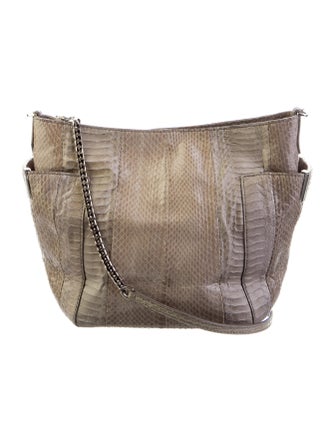 Jimmy Choo Python Crossbody Bag