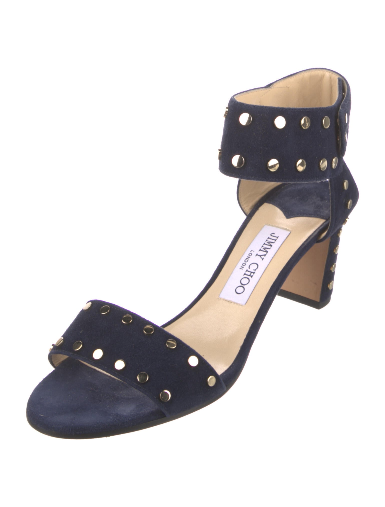 Jimmy Sandals In Blue Turquoise Glossy Cowhide 587681 main image 1