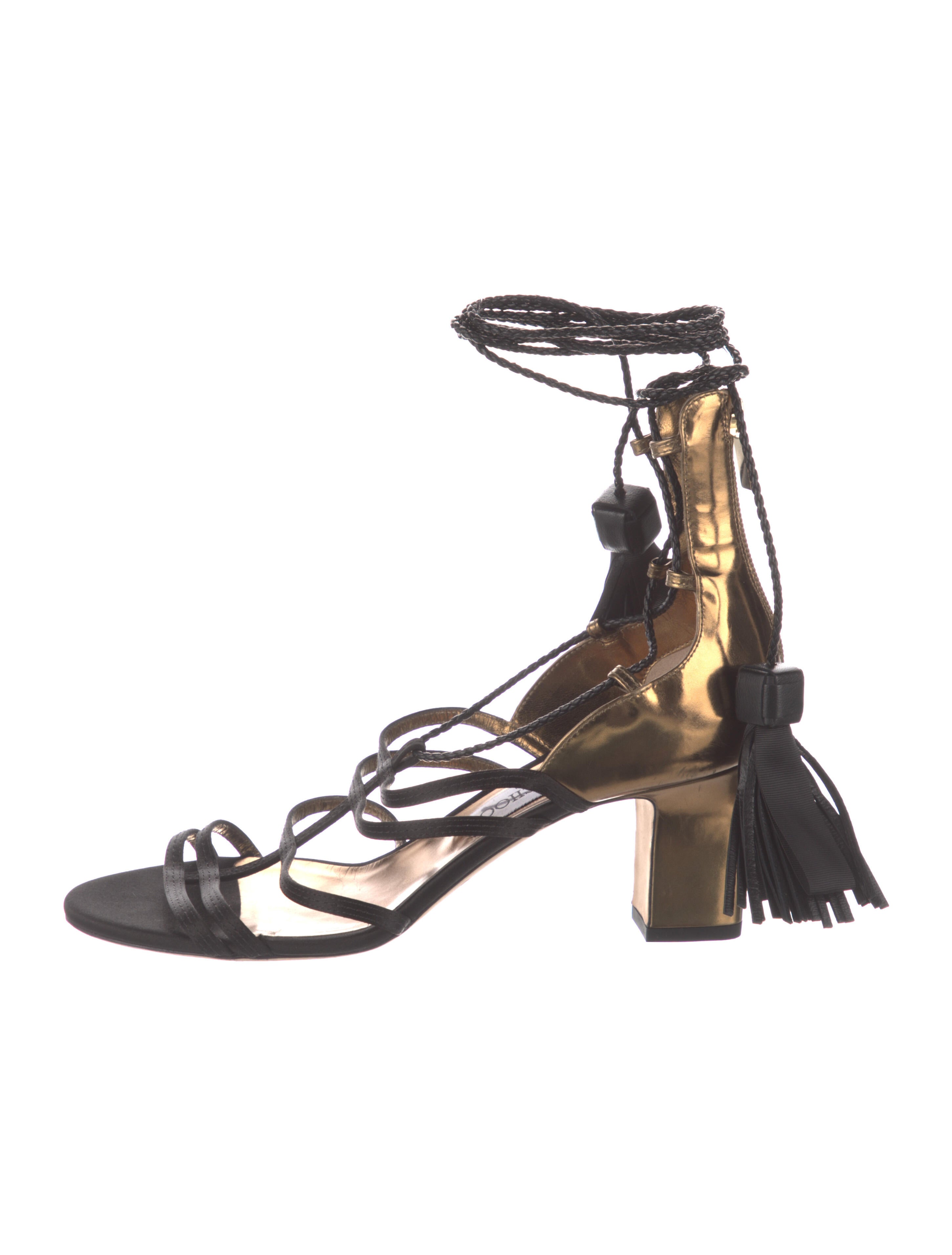 jimmy choo jelly sandals