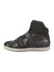 Jimmy Choo Suede Wedge Sneakers