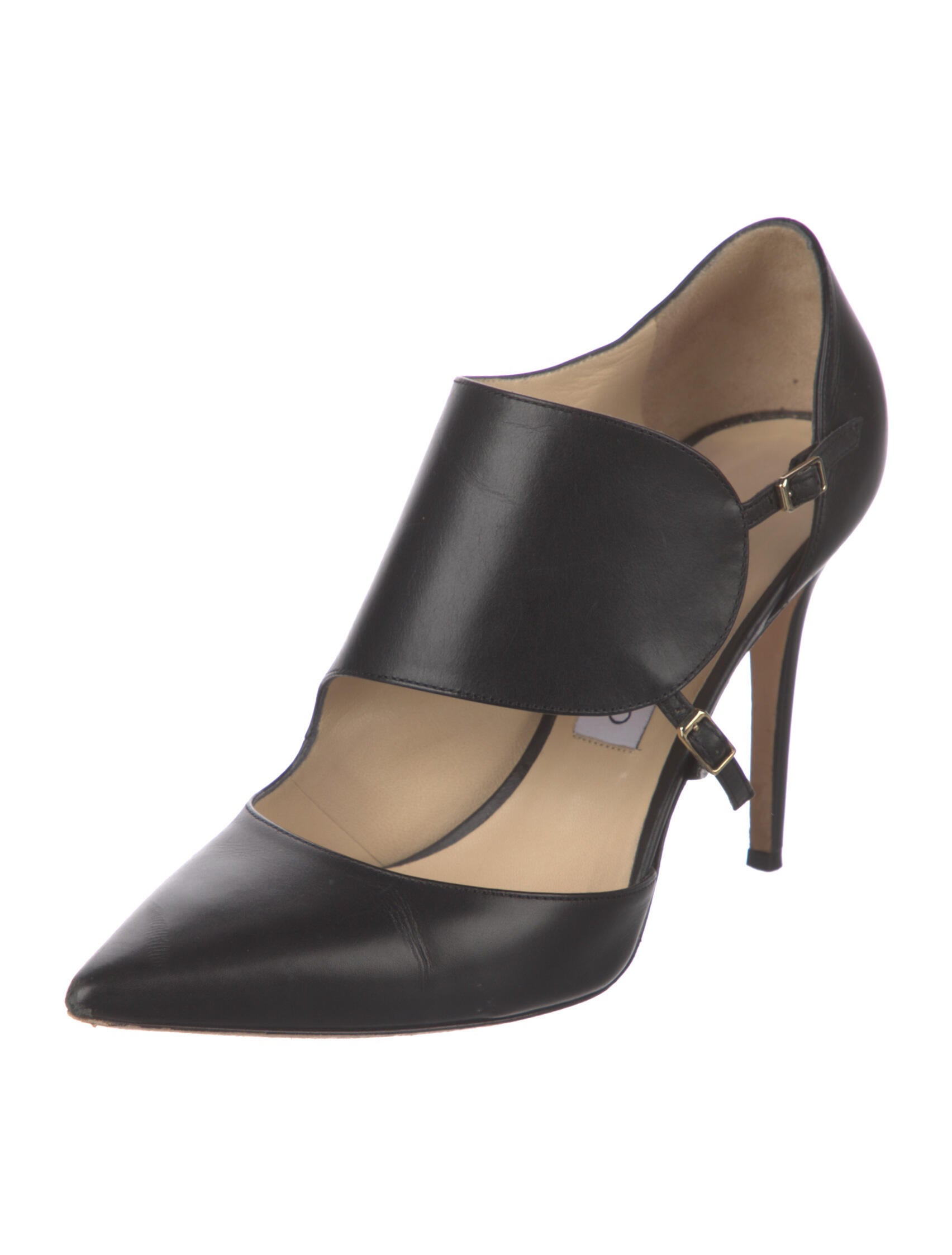 Jimmy Choo Embellished d'Orsay Pumps Black Pumps, Shoes JIM48580