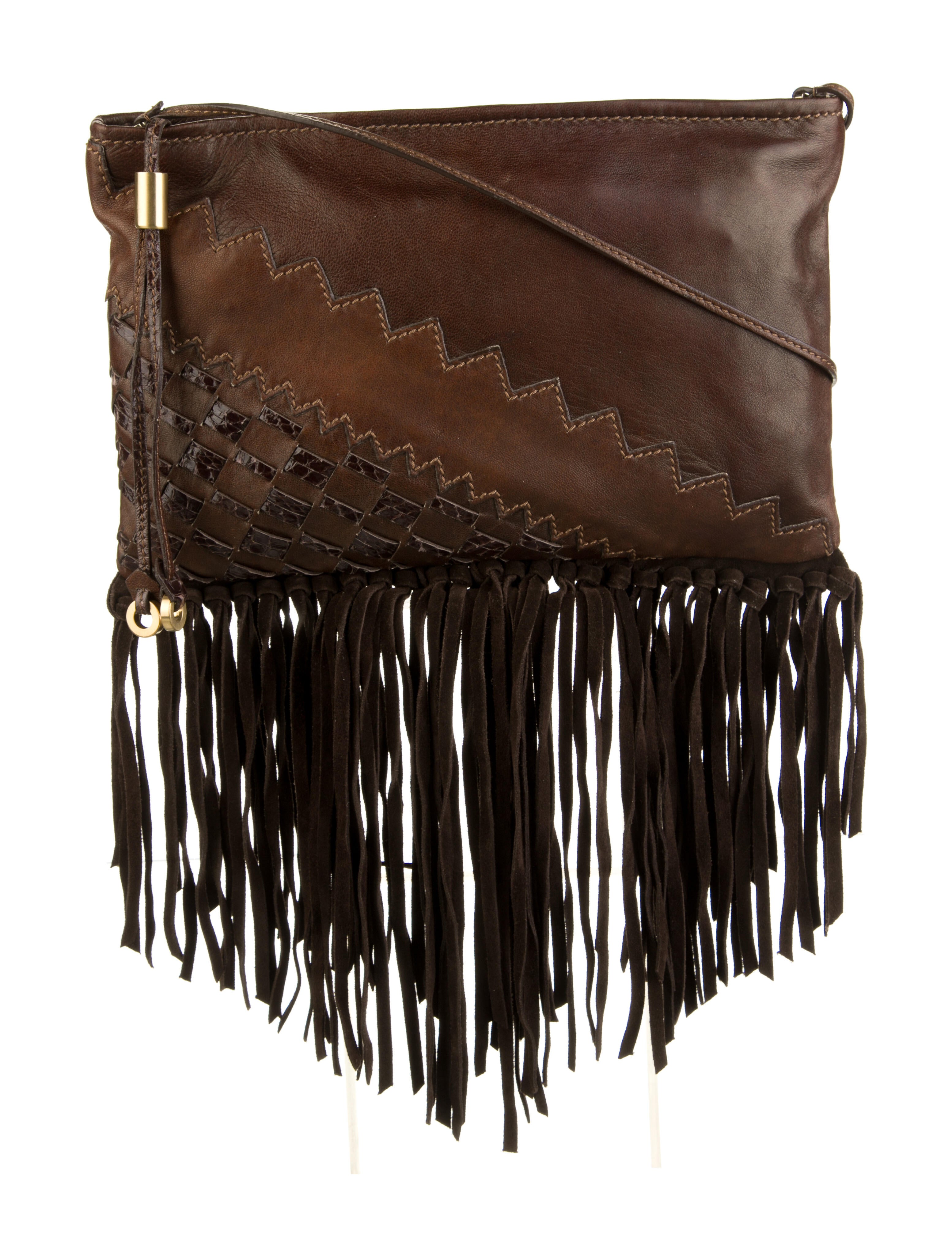 Jimmy Choo Black Leather Shoulder Bag
