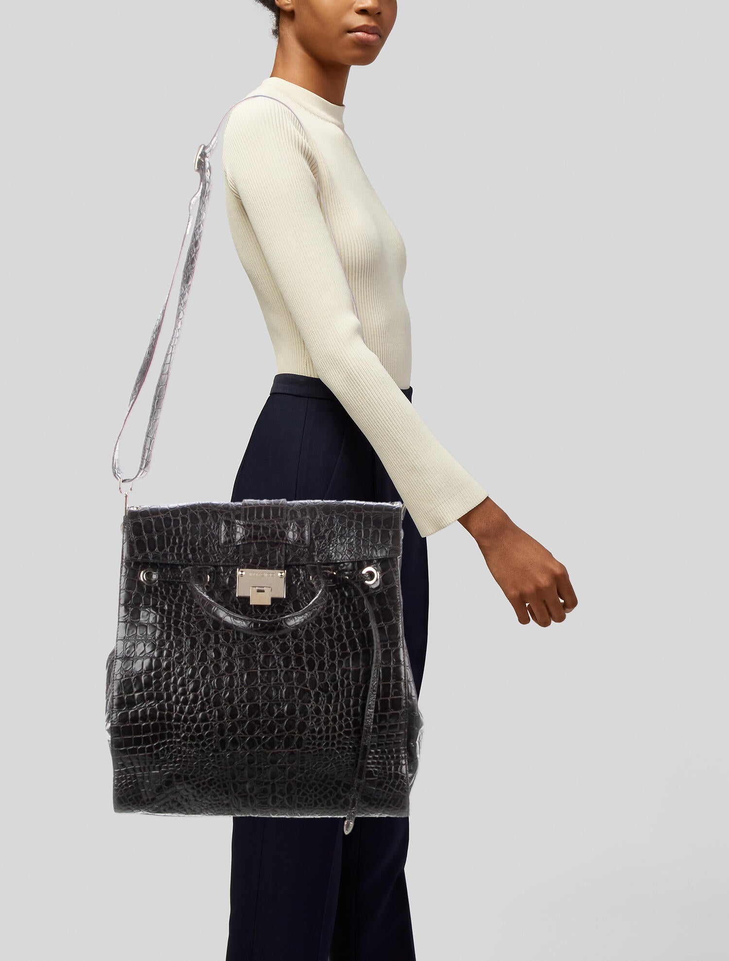 Jimmy Choo Suede Tulita Bag Brown Shoulder Bags, Handbags JIM76269