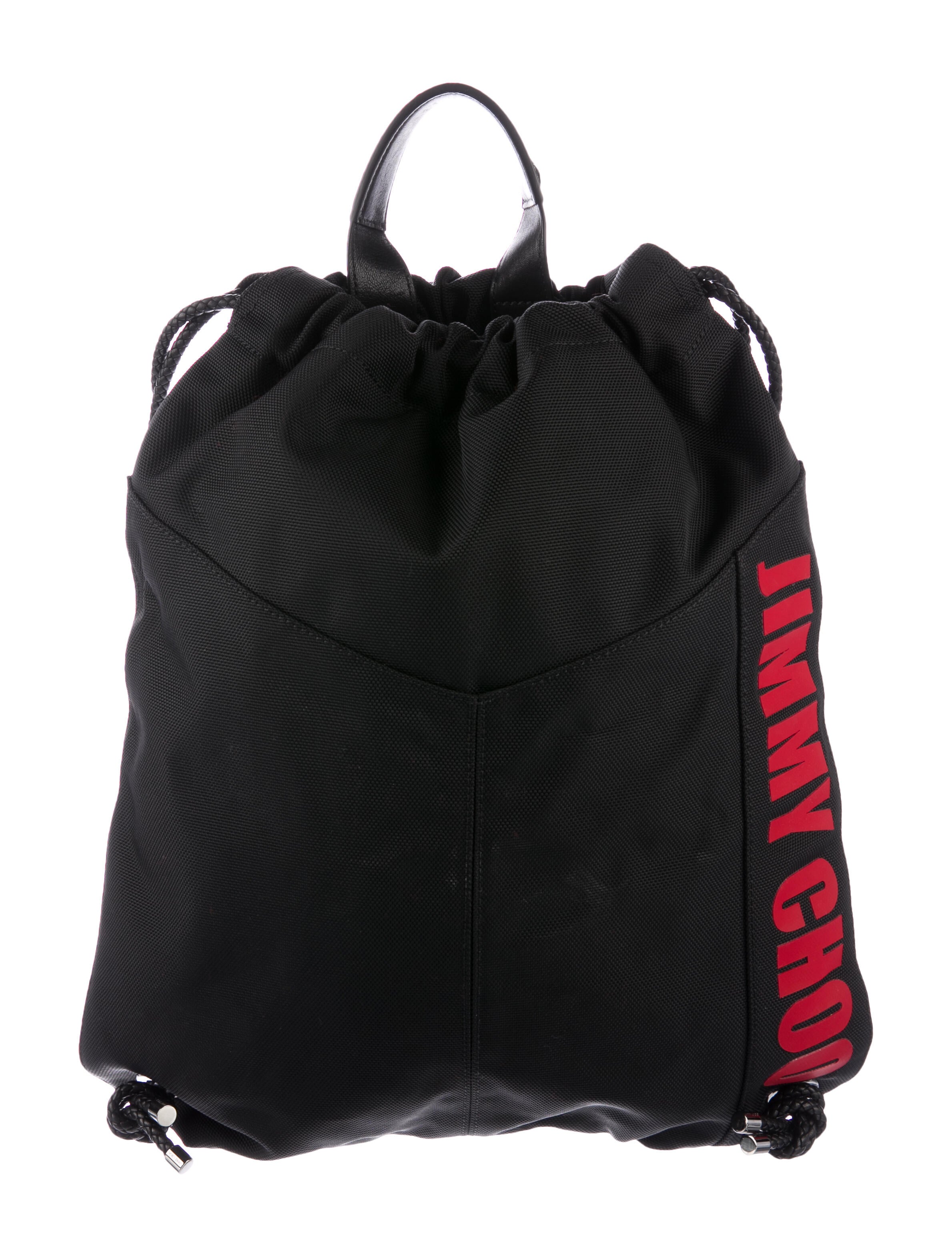 Jimmy Choo Nylon Marlon Backpack Bag Black Backpacks, Handbags JIM335865 The RealReal