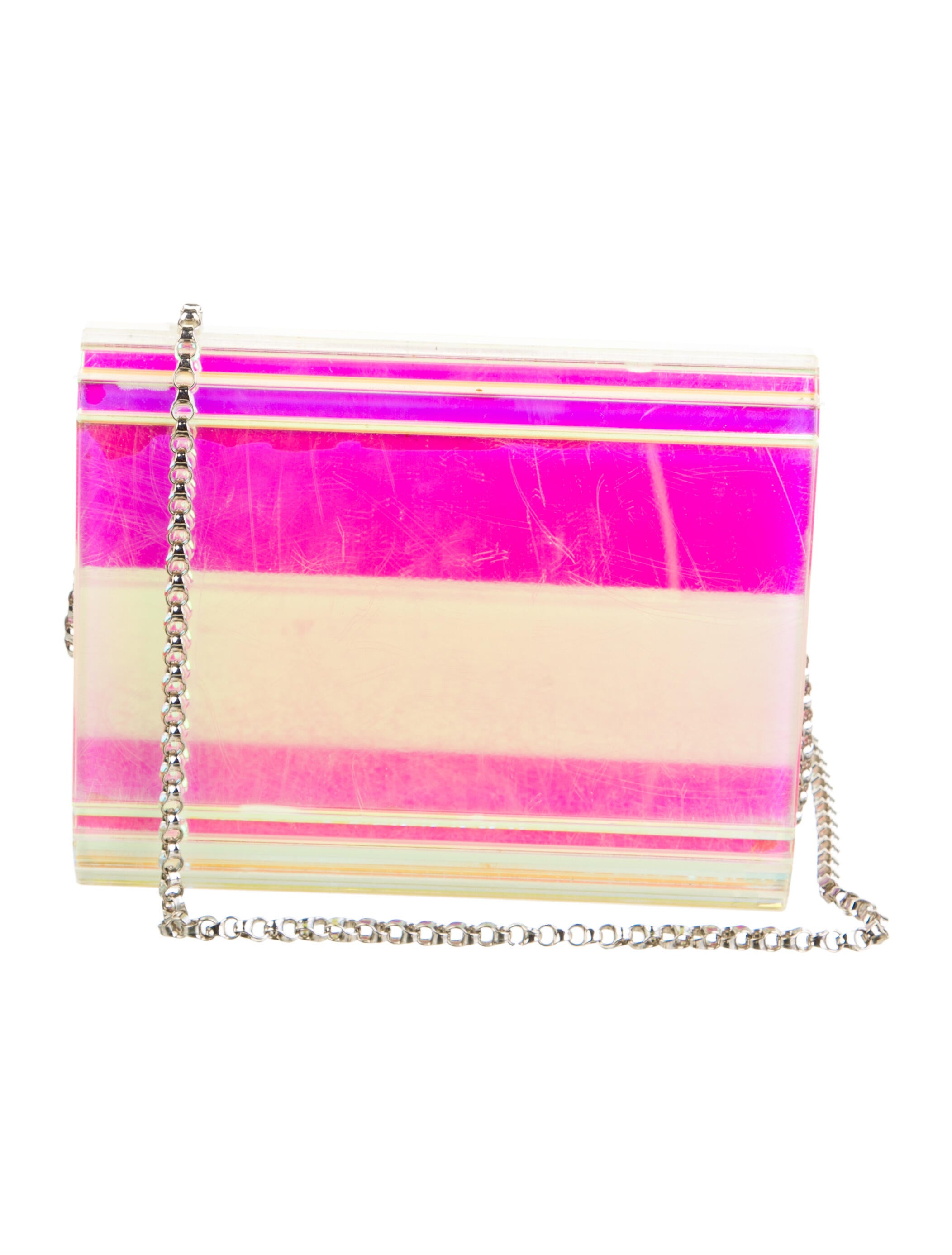 Jimmy Choo Candy Acrylic Clutch Bag