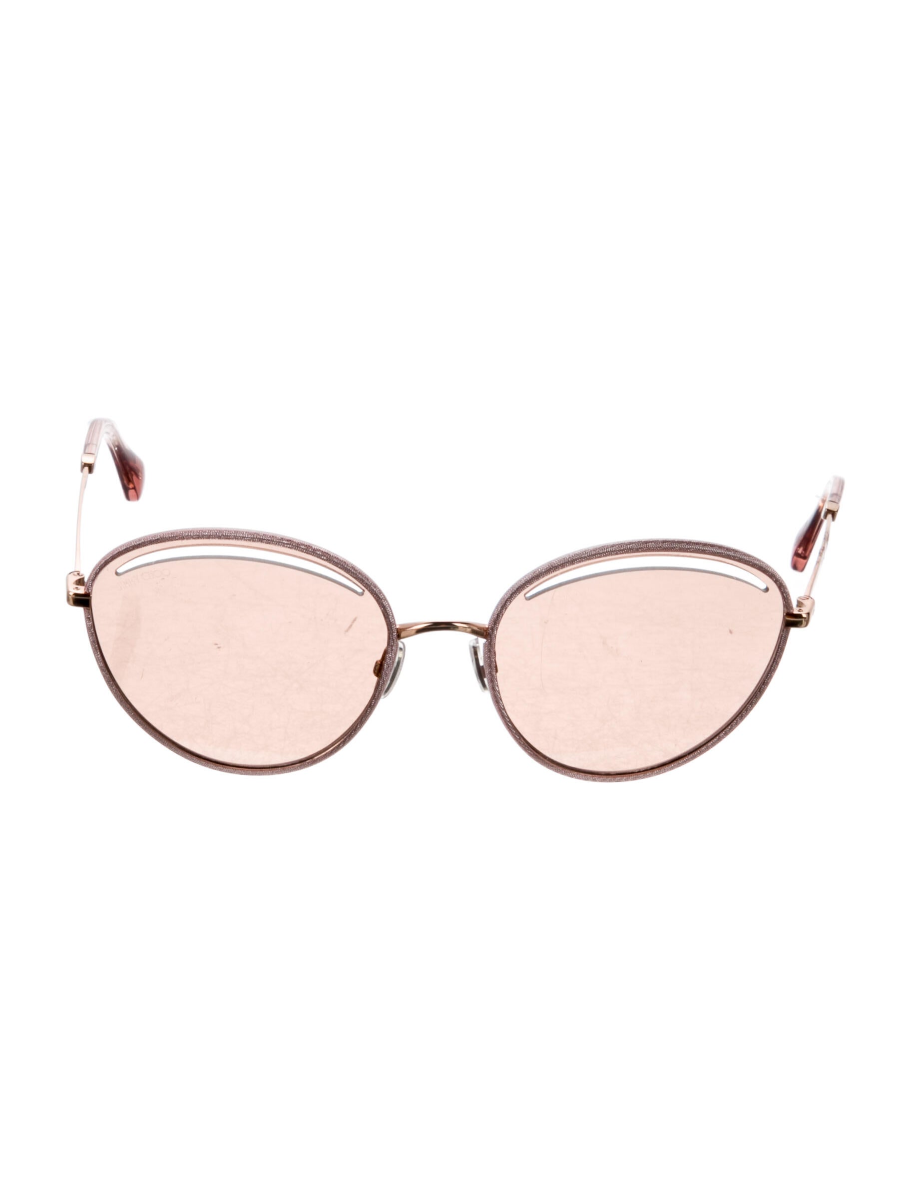 Jimmy Choo Malya/S CatEye Sunglasses Pink Sunglasses, Accessories JIM343611 The RealReal