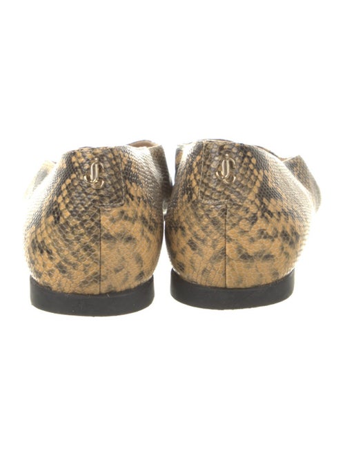 Jimmy Choo Animal Print Flats