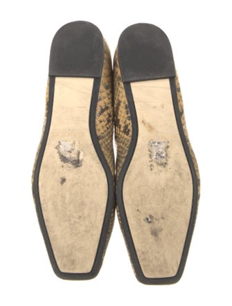Jimmy Choo Animal Print Flats