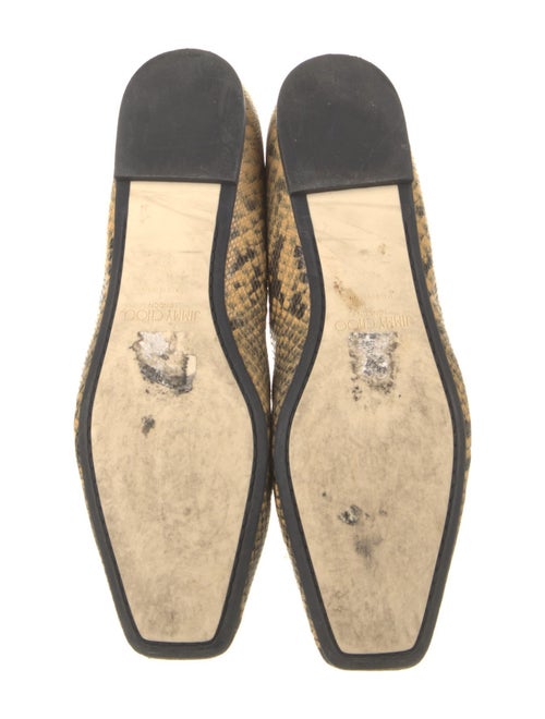 Jimmy Choo Animal Print Flats