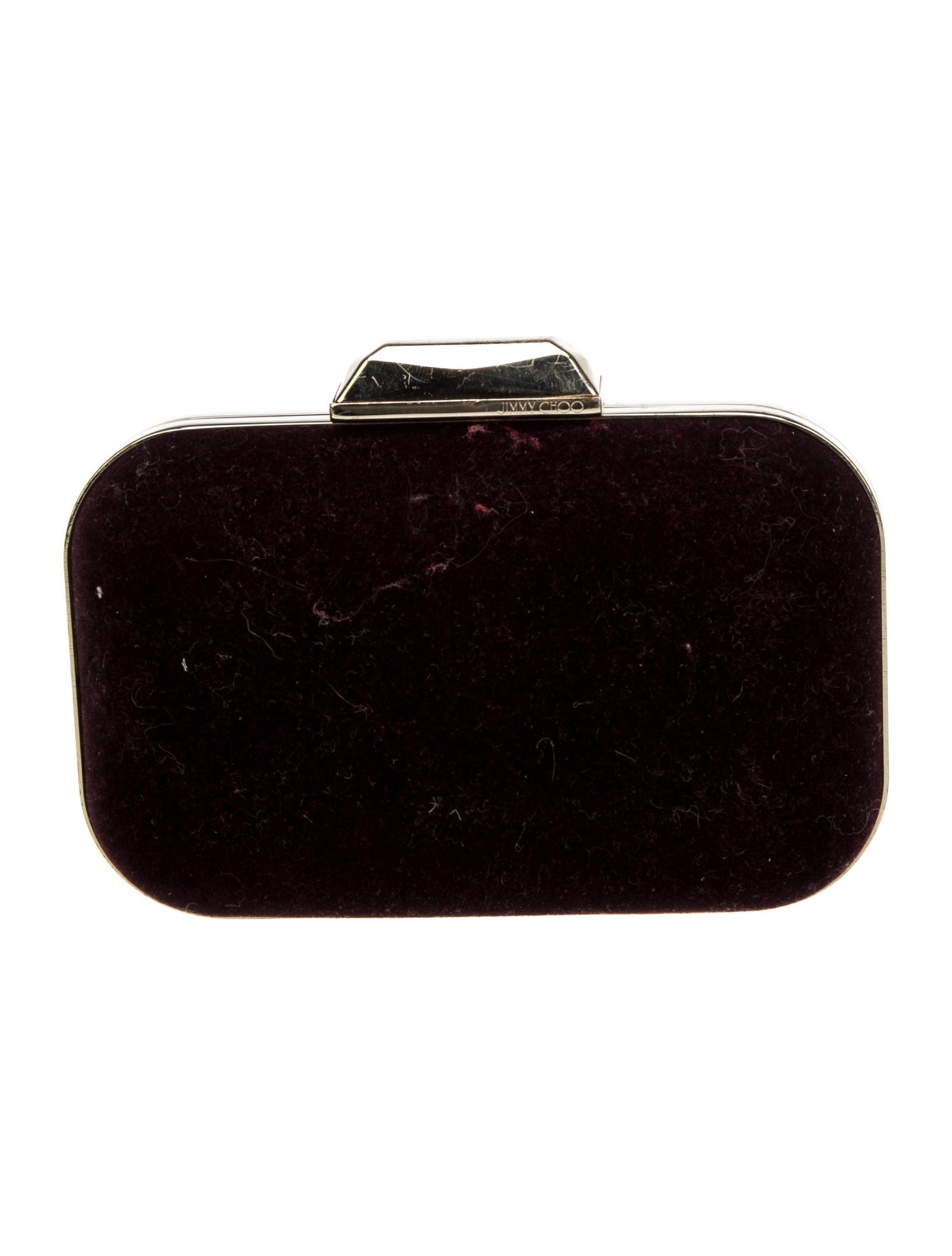 Jimmy Choo Velvet Clutch Black Clutches, Handbags JIM374446 The