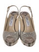 Jimmy Choo Snakeskin Slingback Pumps