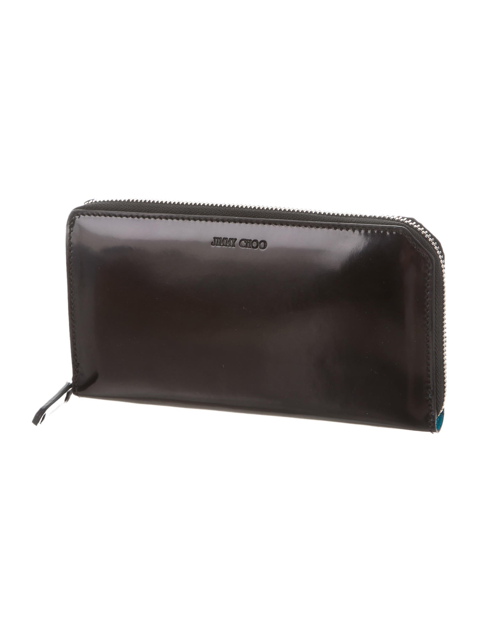 Jimmy Choo Leather Travel Wallet Accessories JIM37966 The RealReal