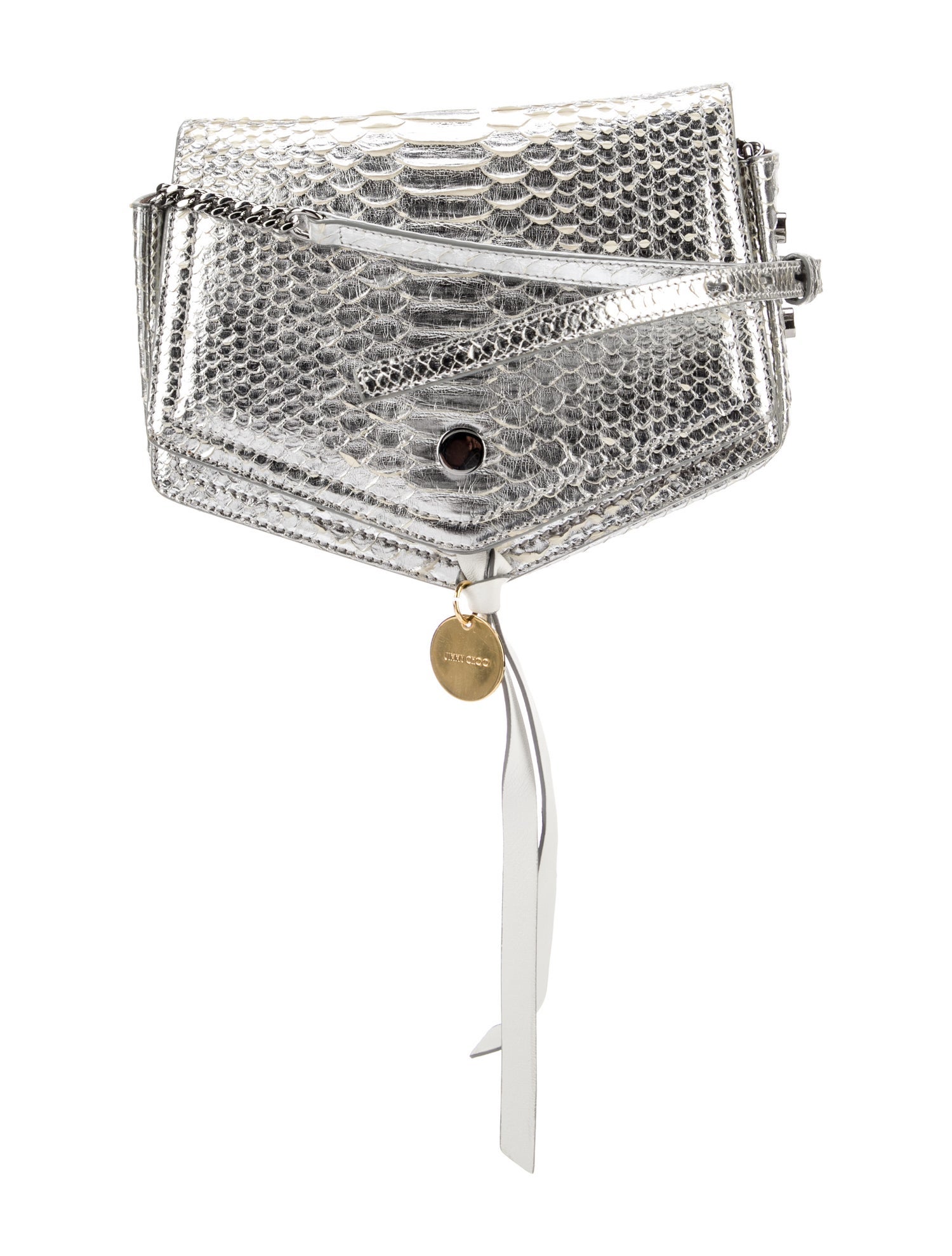 Jimmy Choo Python Arrow Crossbody Bag