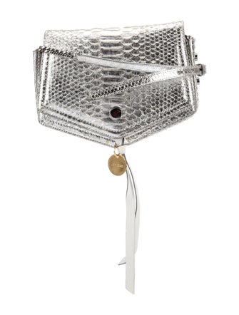 Jimmy Choo Python Arrow Crossbody Bag
