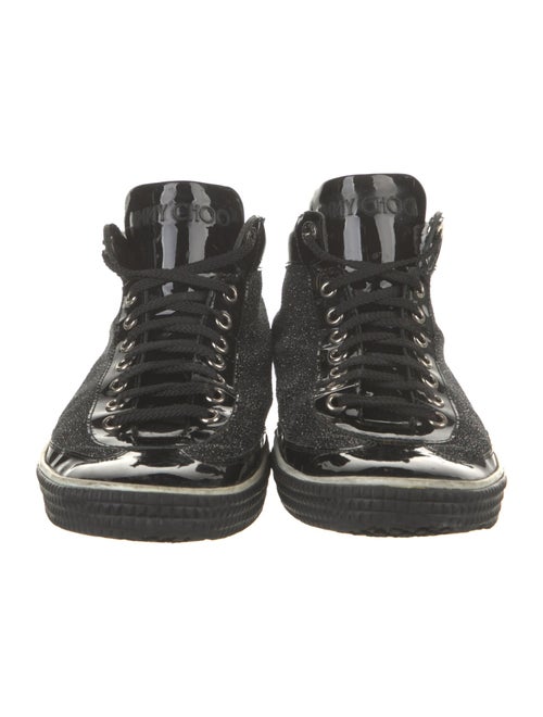 Jimmy Choo Glitter Glitter Accents Sneakers