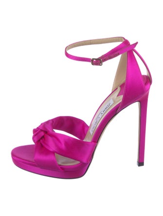 Jimmy Choo Satin Sandals