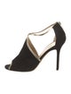 Jimmy Choo Suede Colorblock Pattern Pumps