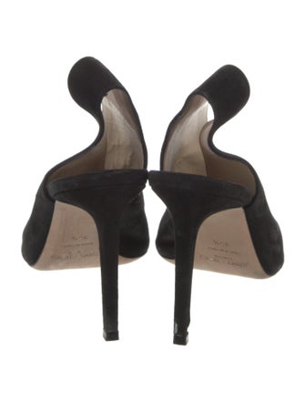 Jimmy Choo Suede Slingback Sandals